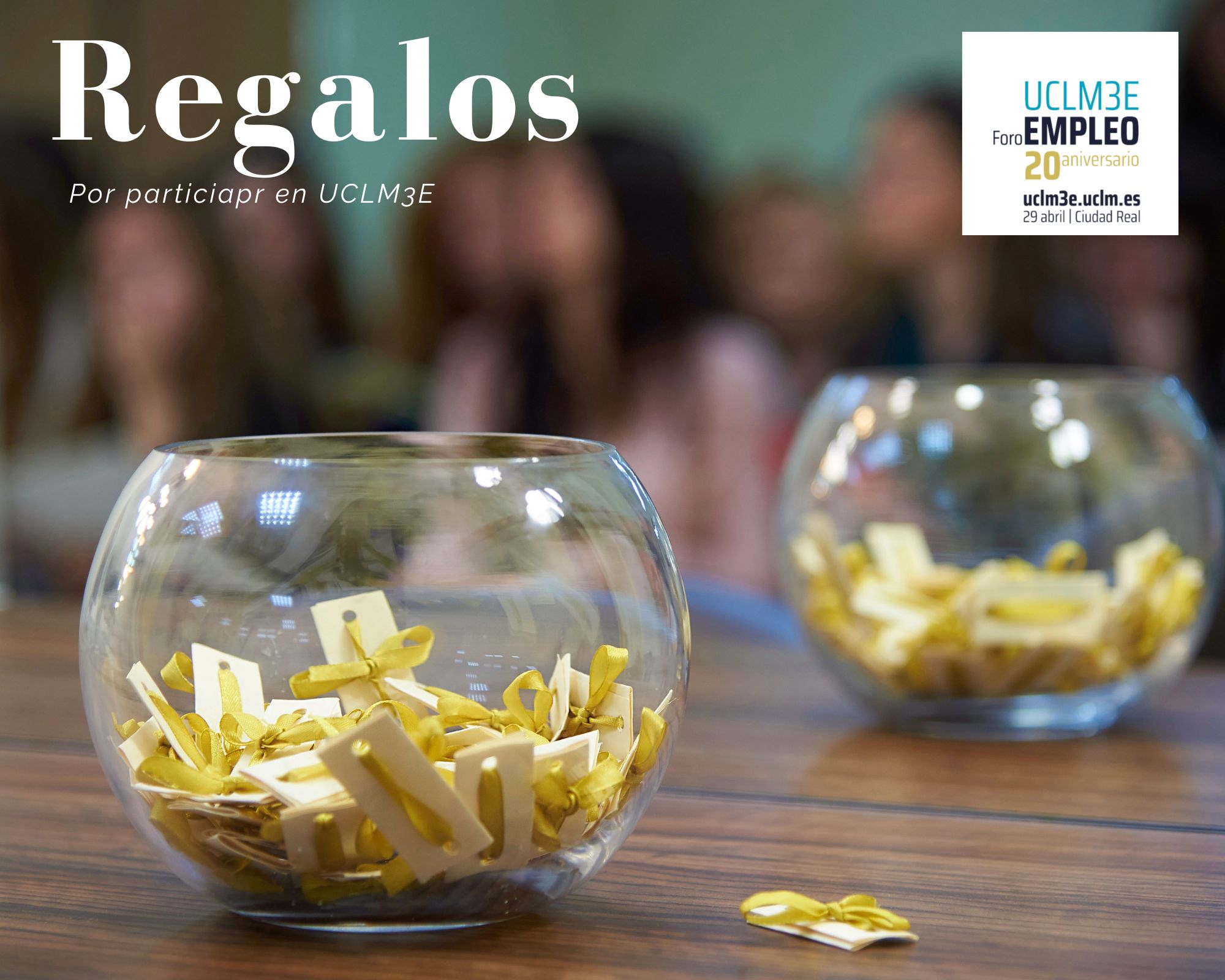 Tu visita a #UCLM3E ¡tiene premio! 