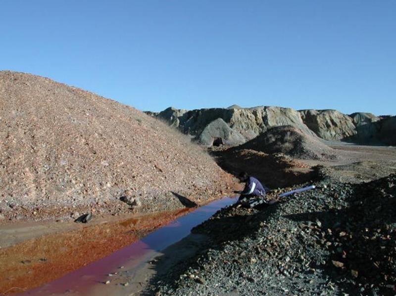 Tareas de IGeA-UCLM en el proceso:  Monitorización de la calidad del agua afectada por Drenaje Ácido de Mina