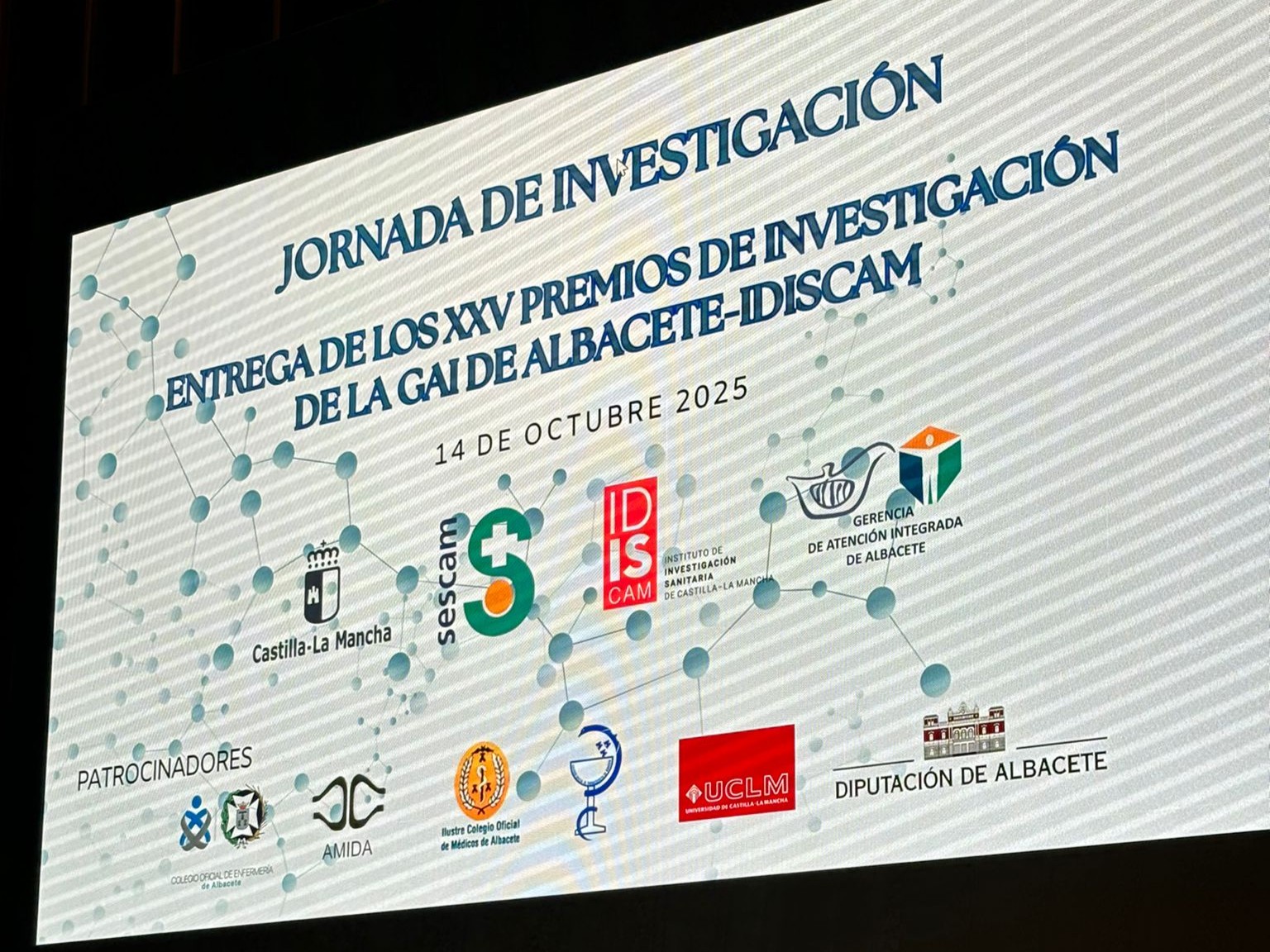 Cartel Jornada entrega premios