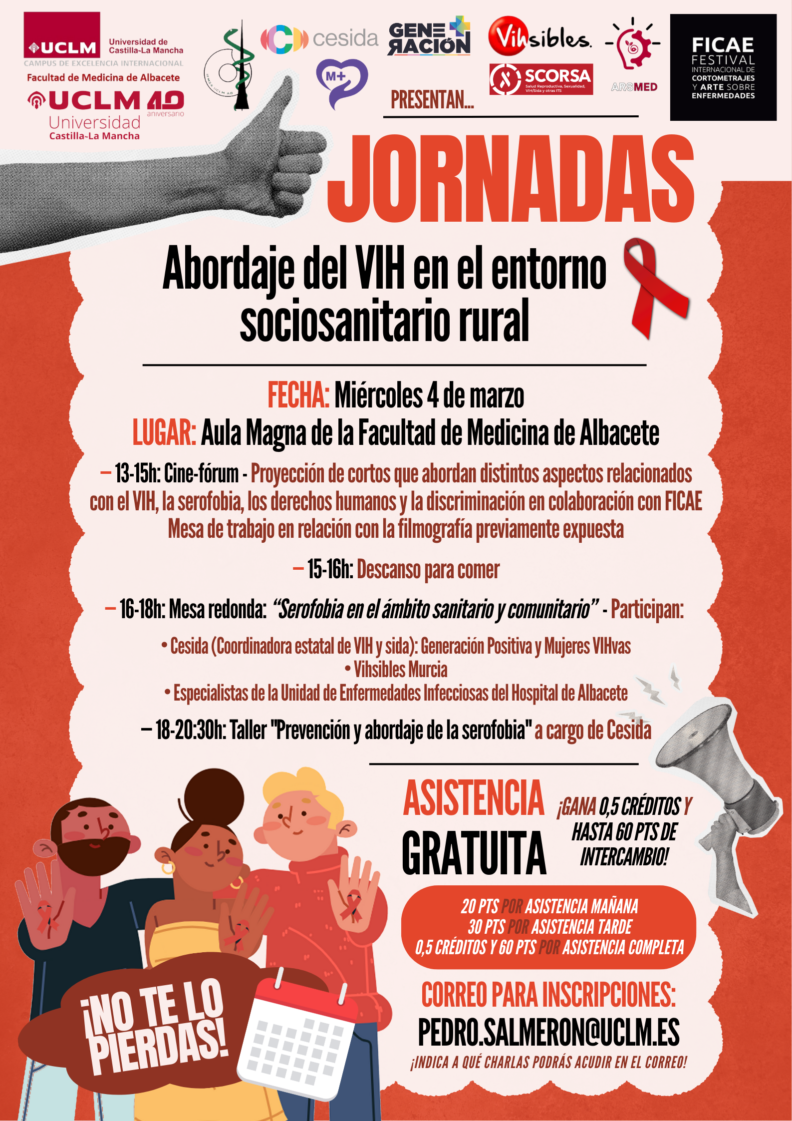 JORNADAS ABORDAJE VIH ENTORNO SOCIOSANITARIO RURAL