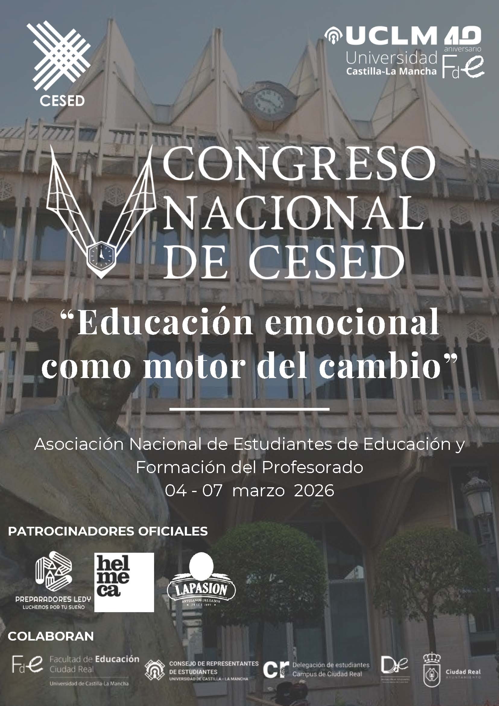 LETRAS DEL V CONGRESO NACIONAL DE CESED