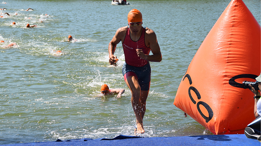 Participación de la UCLM en el CEU de triatlón 2025.