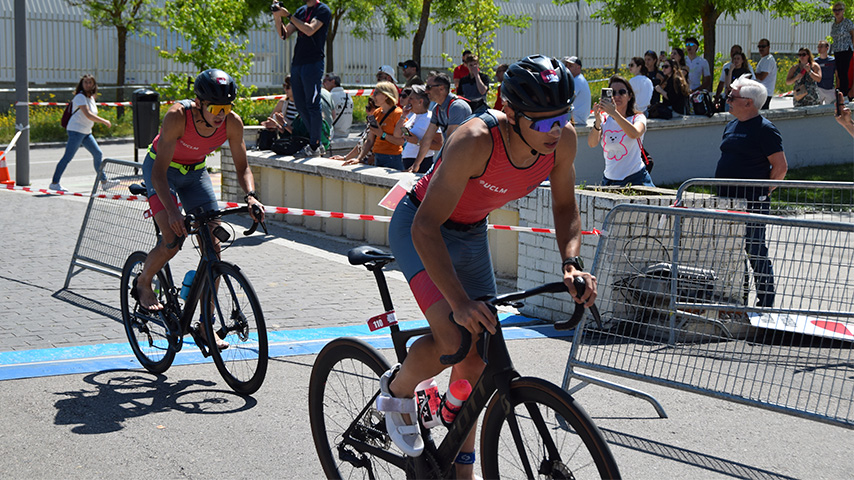 Participación de la UCLM en el CEU de triatlón 2025.