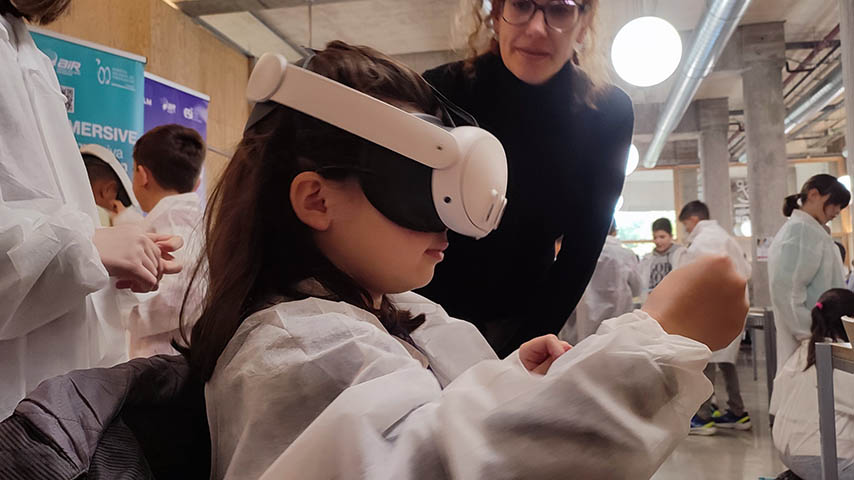 Semana de la Ciencia en el edificio Politécnico de Ciudad Real.