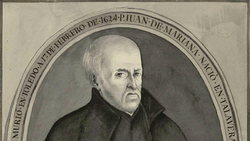 Retrato de Juan de Mariana.