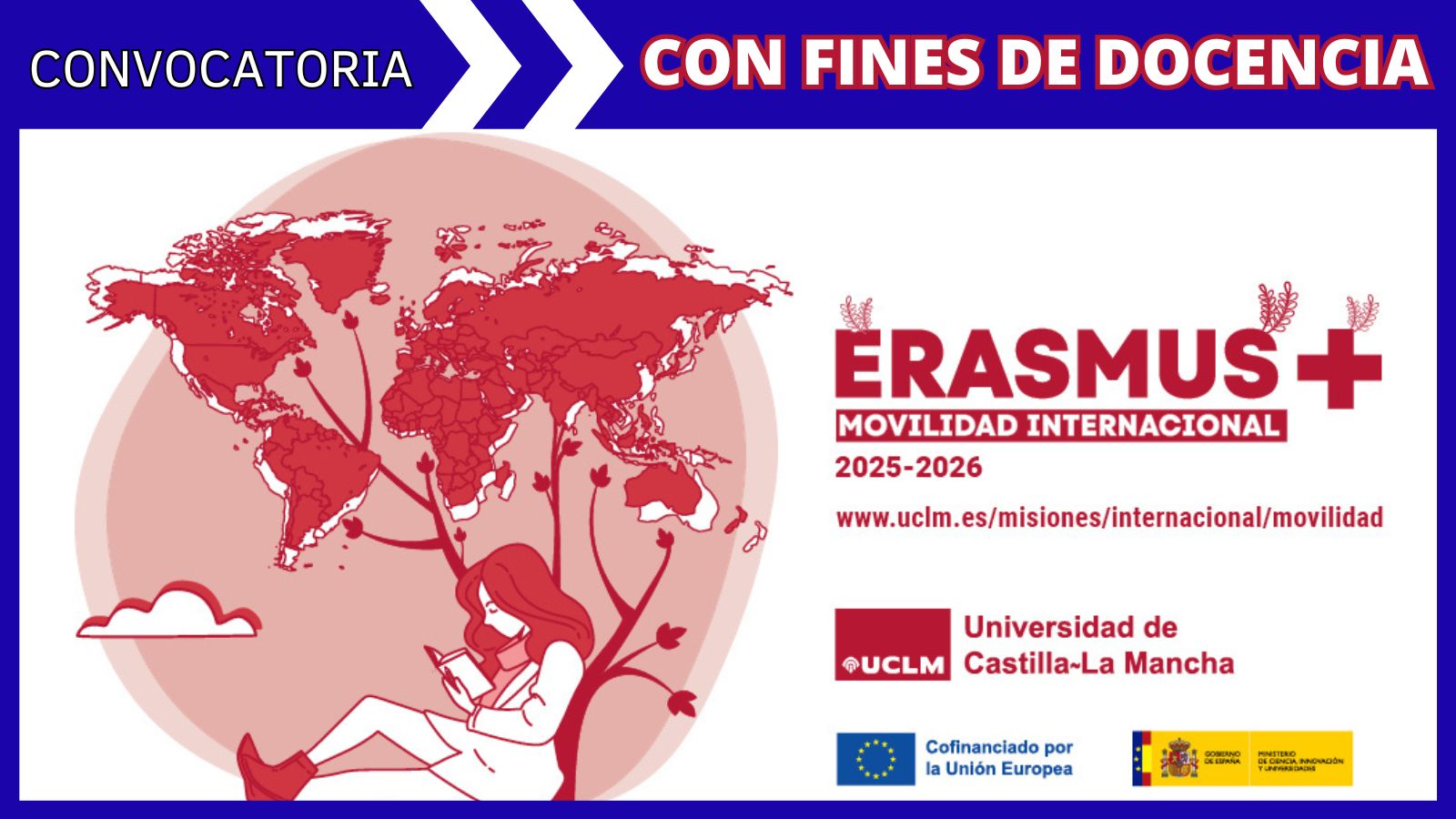 Convocatoria Erasmus+ con fines de docen