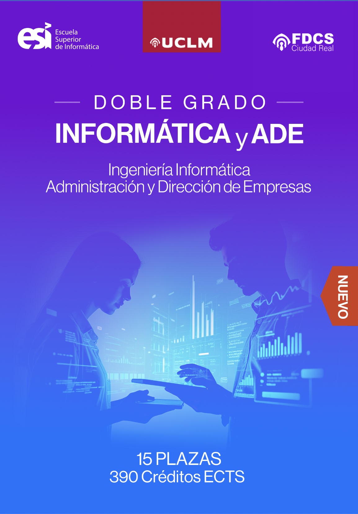 Cartel Doble Grado II-ADE